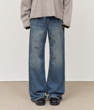 (W) Beam Low Straight Jeans