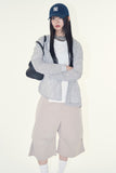 Bettie sheer button up hoodie