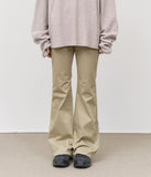 (W) Gabardine Span Bootscut Pants
