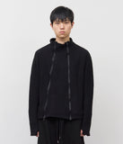 Object Knitted Zip Up