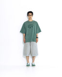 [AG] Open Dart Patch Sweat Half Pants