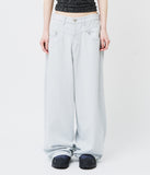 Double Yoke Wide Pants