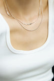 Melrose Double Chain Necklace