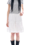 Daisy shirring skirt