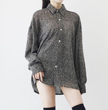 (Unisex) Blit Over Fit Knit Shirt