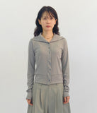 (W) Moss Button Cardigan