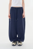 Varen curved incision sweatpants