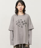 (W) Piece Layered Longsleeve
