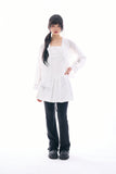 Fleur sheer lace blouse