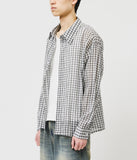 Jian Cropped Checked Shirt