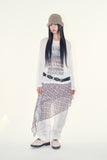 Solari see-through print tee