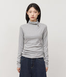 (W) Vetty Button Top