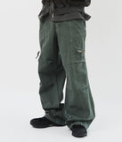 Oper Zipper Dyeing Pants