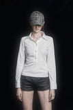 denim Fray cap