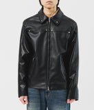 Star Stud Leather Jacket