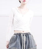 Karen Wrap Hood T-Shirt