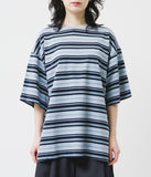 Ash Pigment Striped Top