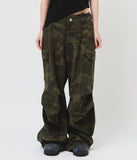 Rare Camo Slash Cargo Pants