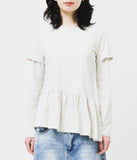 (W) Musk Shirring Top