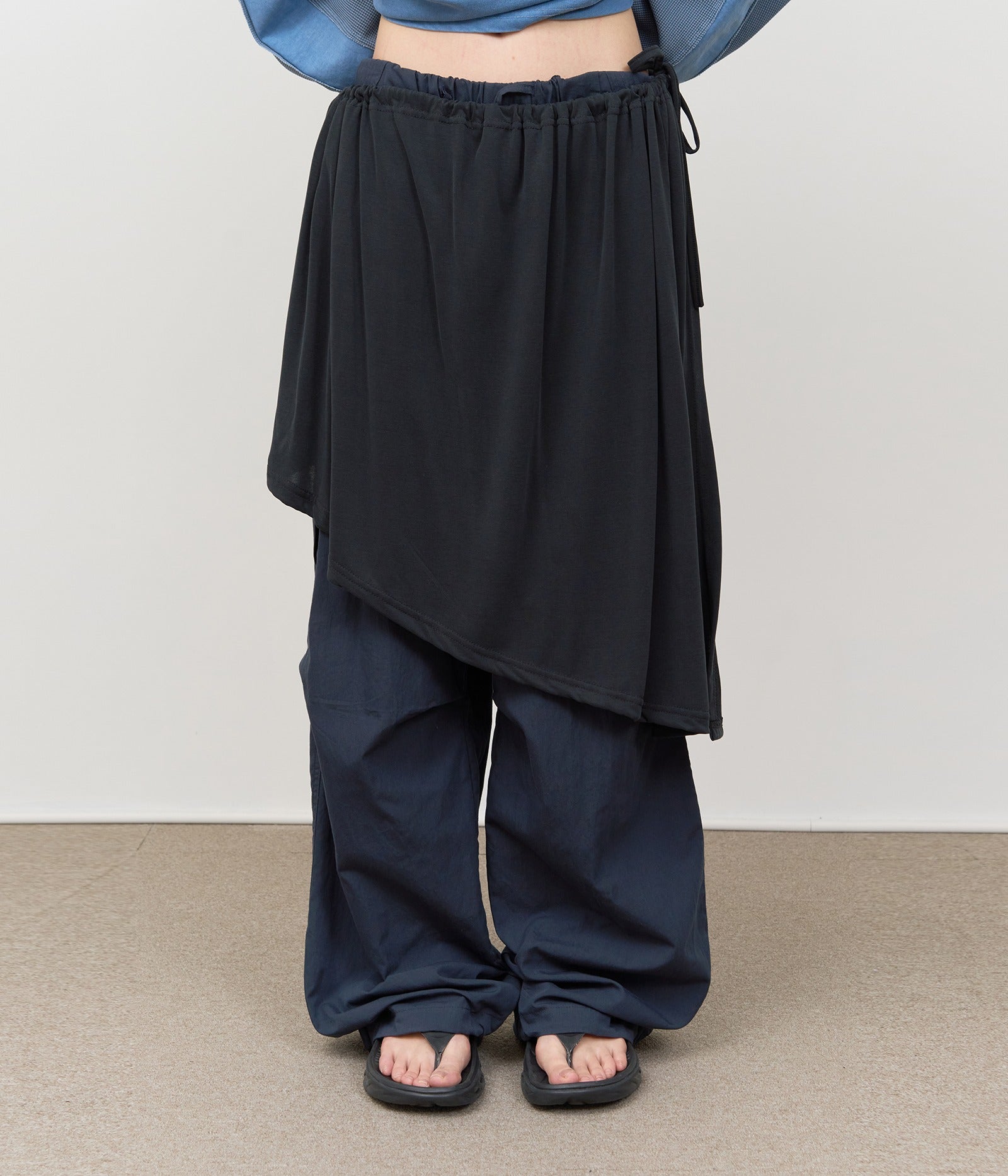 【HI FI FNK】(W) Modal Layered Skirt HI FI FNK(ハイファイファンク) - (W)モーダルレイヤード