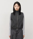(W) Theme Washed Vest