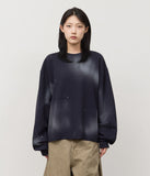 Painting Cropped Waffle Longsleeve