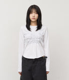 (W) Center Wrinkled Longsleeve