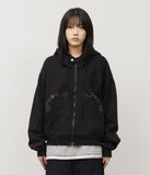 (W) Lora Strap Zip Hoodie