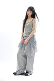Zelia henley ribbed top