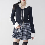 Lerian Collar Knit Cardigan