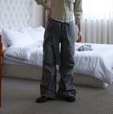 Belt Cotton Cargo Pants