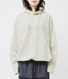 Enki Checked Hoodie Shirt