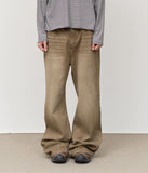 Sandy Beige Bootscut Denim