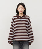 Autumn Striped Collar Knit