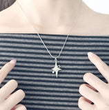 Shacket Star Circle Necklace