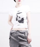 Flora Sheer Print T-Shirt