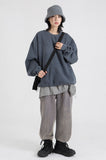 Knit down bucket hat