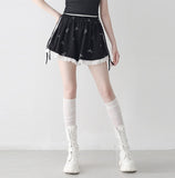 Kona lace ribbon pants