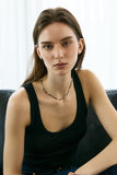 Noir Cross Earrings