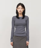 (W) Doll Striped Top