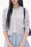 Connie see-through round cardigan