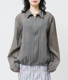 Sheer Wire Collar Jacket