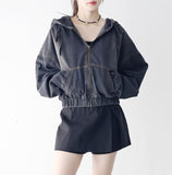 Deon Overshoulder Denim Jacket
