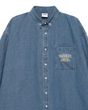 No.010 OVERSIZED PARAGRAPH DENIM SHIRT
