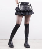 Serena Ribbon Denim Skirt