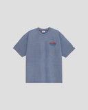 No.74 DAMAGED ELLIPSE LOGO T SHIRT