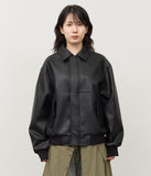 Base Leather Blouson