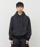 Dot Fleece Hooded Jacket