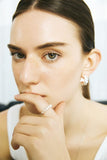 Crown Hoop Earrings