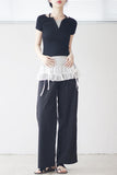 Pupe color matching dot t-shirt